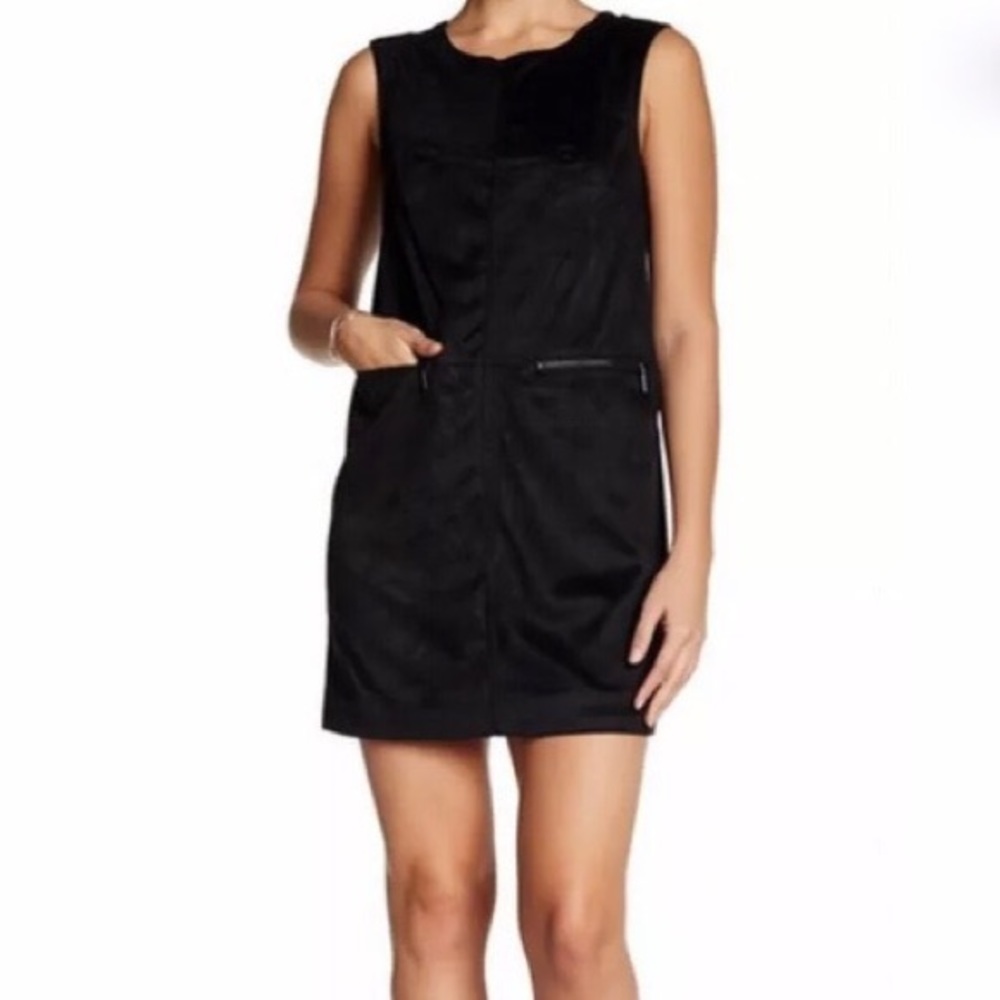 RACHEL Rachel Roy | Faux Suede Shift Dress 4